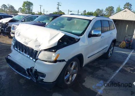 2012 Jeep Grand Cherokee Overland from USA, damaged, VIN 1C4RJFCT3CC341263